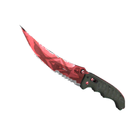 StatTrak™ Flip Knife | Slaughter  (Field-Tested)