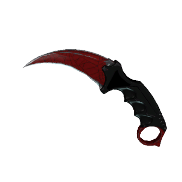 StatTrak™ Karambit | Crimson Web  (Field-Tested)