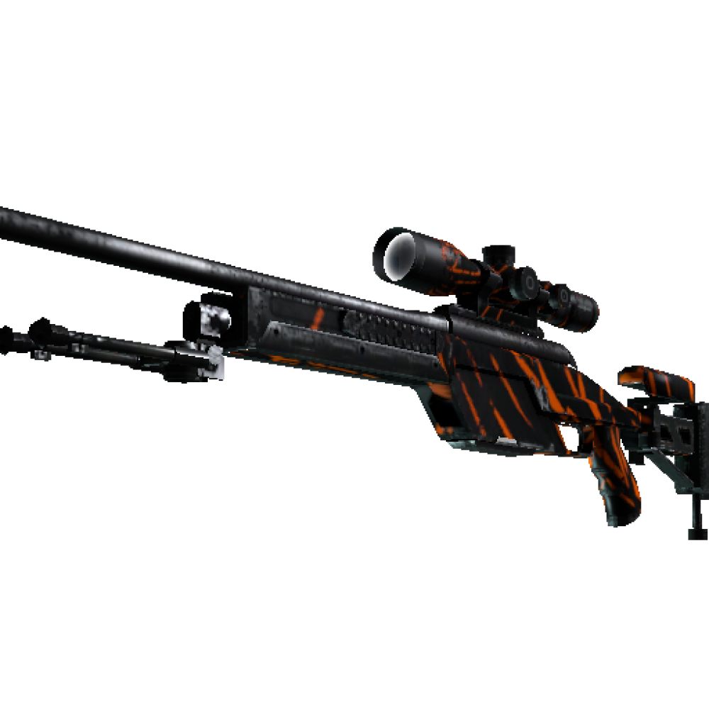 StatTrak™ SSG 08 | Slashed  (Well-Worn)