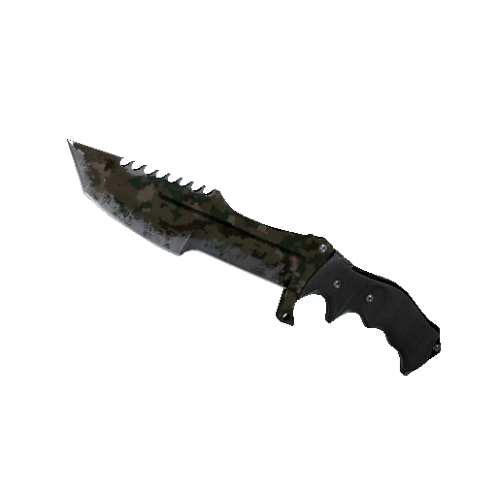 Huntsman Knife | Forest DDPAT  (Battle-Scarred)