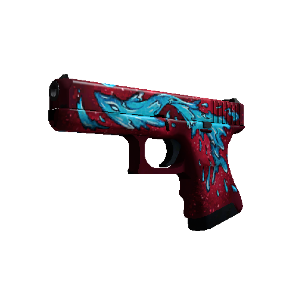 Glock-18 | Water Elemental  (Factory New)