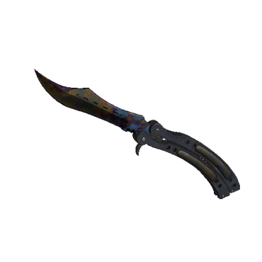 StatTrak™ Butterfly Knife | Case Hardened  (Field-Tested)