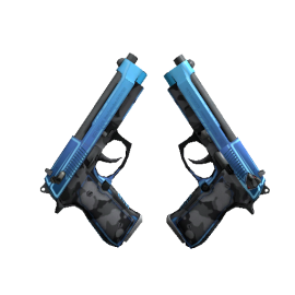 StatTrak™ Dual Berettas | Urban Shock  (Factory New)