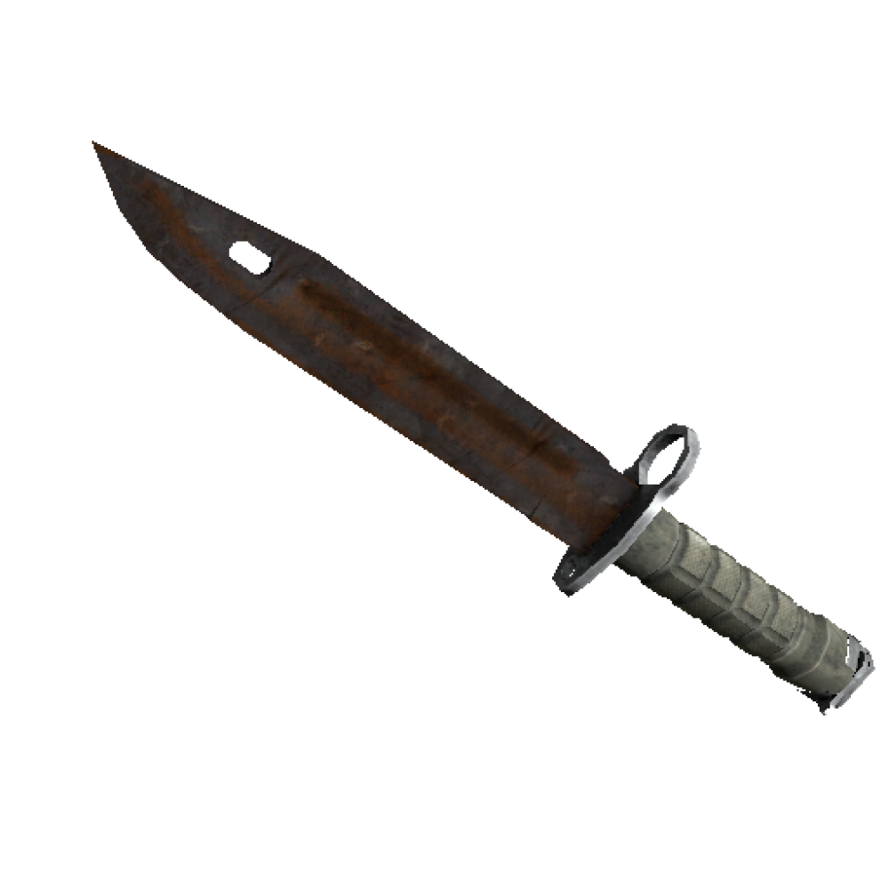 Bayonet | Rust Coat  (Battle-Scarred)