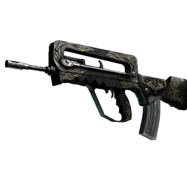 StatTrak™ FAMAS | Djinn  (Battle-Scarred)