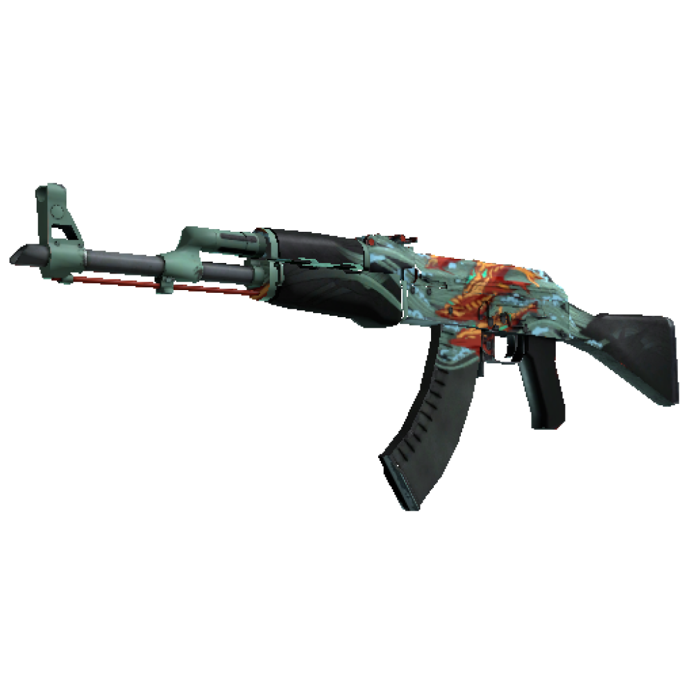 AK-47 | Aquamarine Revenge  (Well-Worn)