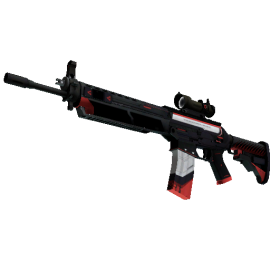 StatTrak™ SG 553 | Cyrex  (Well-Worn)