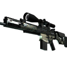 SCAR-20 | Army Sheen  (Minimal Wear)