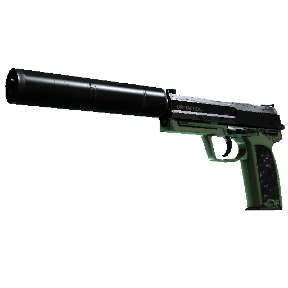 USP-S | Para Green  (Well-Worn)