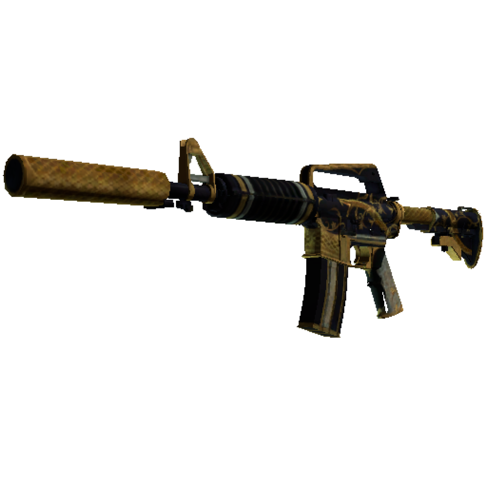 M4A1-S | Golden Coil  (Battle-Scarred)