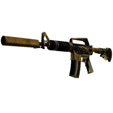 M4A1-S | Golden Coil  (Battle-Scarred)