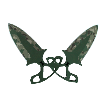 StatTrak™ Shadow Daggers | Forest DDPAT  (Field-Tested)