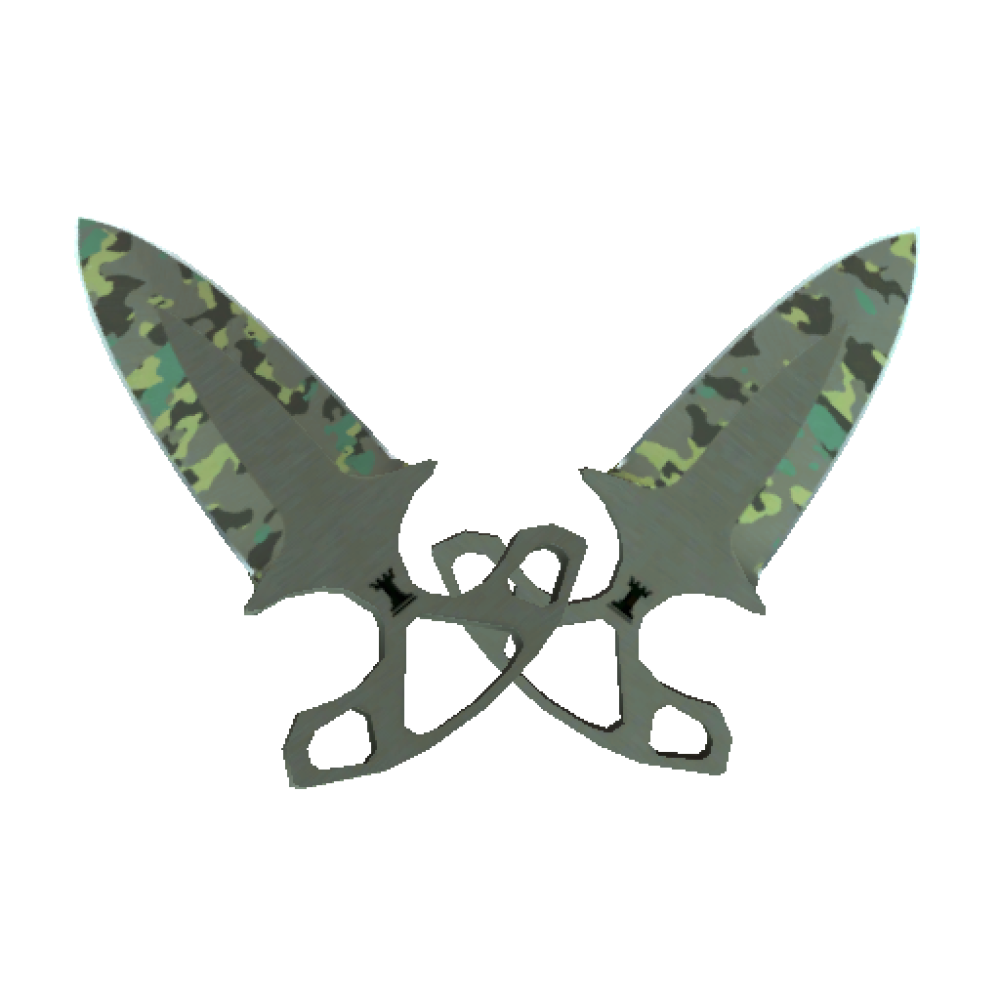 Shadow Daggers | Boreal Forest  (Minimal Wear)