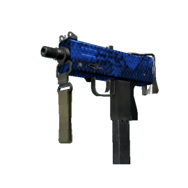 StatTrak™ MAC-10 | Lapis Gator  (Field-Tested)