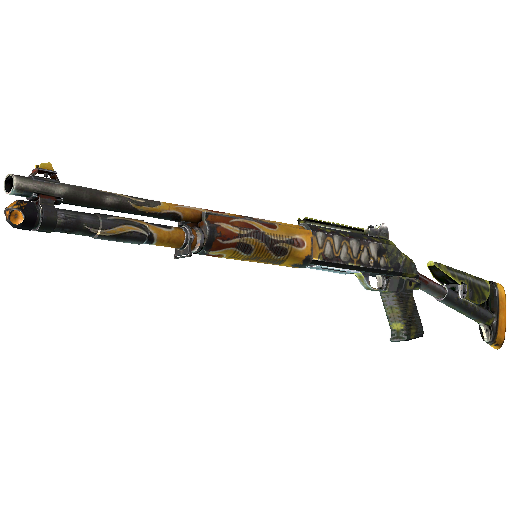 StatTrak™ XM1014 | Incinegator  (Battle-Scarred)