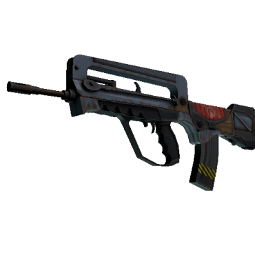 StatTrak™ FAMAS | Decommissioned  (Well-Worn)