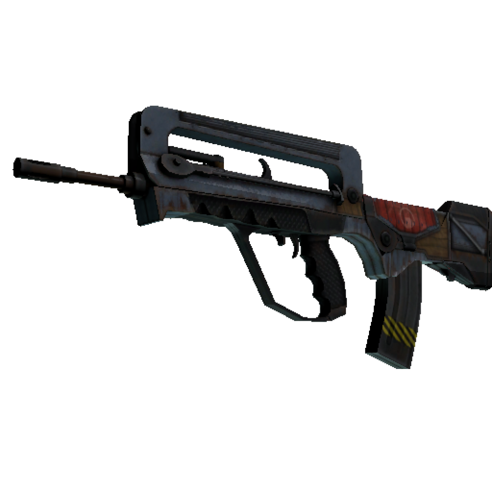 StatTrak™ FAMAS | Decommissioned  (Battle-Scarred)