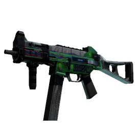 StatTrak™ UMP-45 | Plastique  (Battle-Scarred)