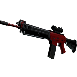 SG 553 | Candy Apple  (Field-Tested)