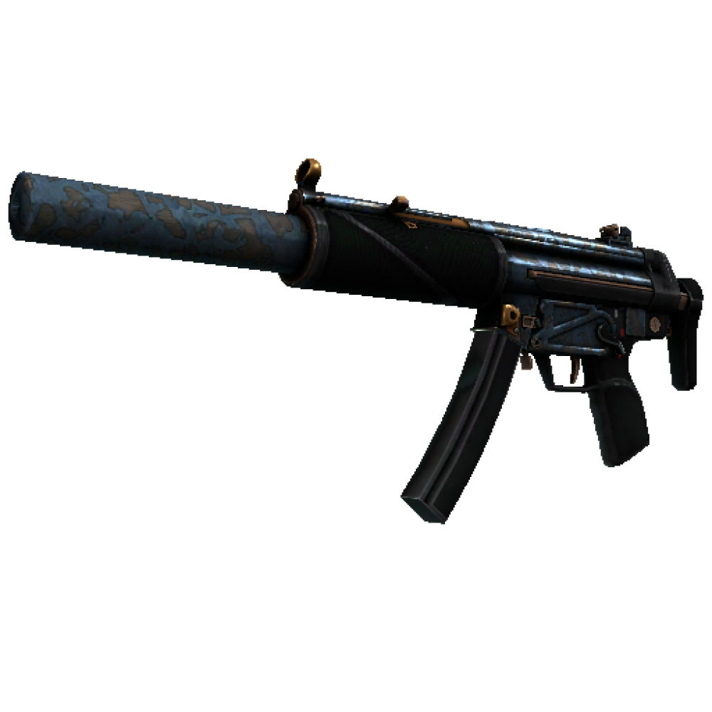 StatTrak™ MP5-SD | Acid Wash  (Well-Worn)