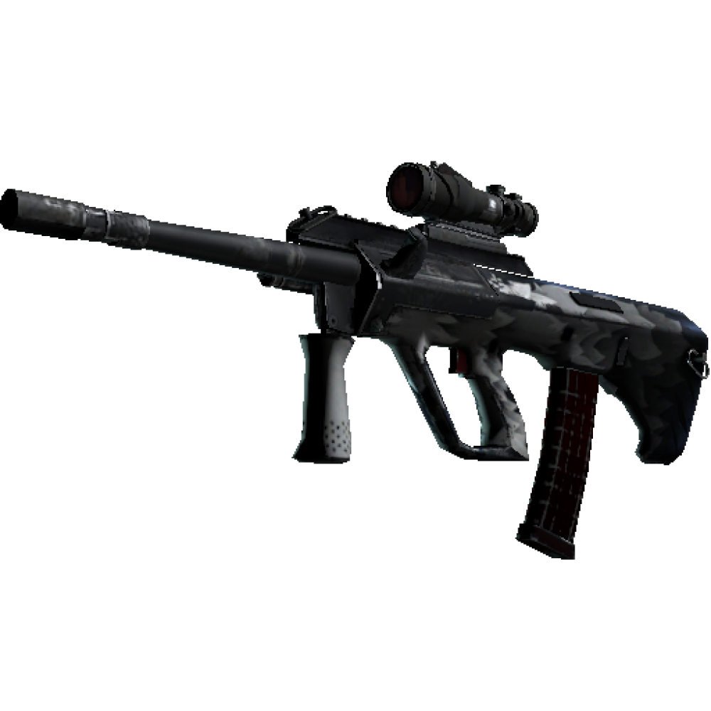 StatTrak™ AUG | Arctic Wolf  (Battle-Scarred)