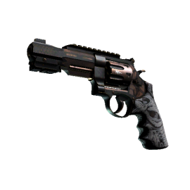 StatTrak™ R8 Revolver | Bone Forged  (Minimal Wear)