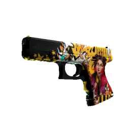 StatTrak™ Glock-18 | Bullet Queen  (Minimal Wear)