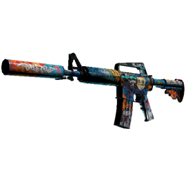 StatTrak™ M4A1-S | Player Two  (Battle-Scarred)