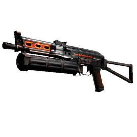 StatTrak™ PP-Bizon | Runic  (Well-Worn)