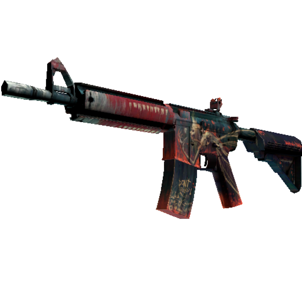 StatTrak™ M4A4 | Tooth Fairy  (Minimal Wear)