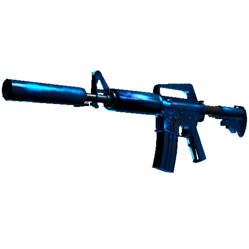 M4A1-S | Blue Phosphor  (Minimal Wear)