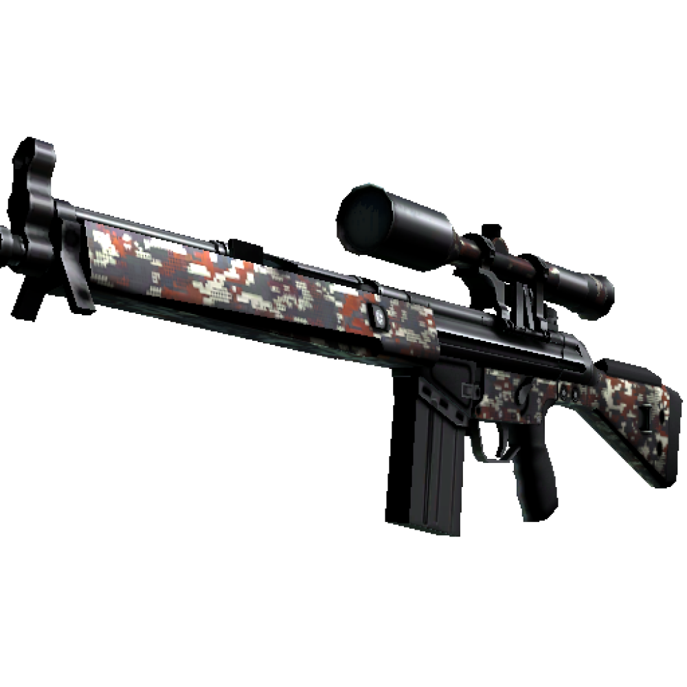 StatTrak™ G3SG1 | Digital Mesh  (Minimal Wear)