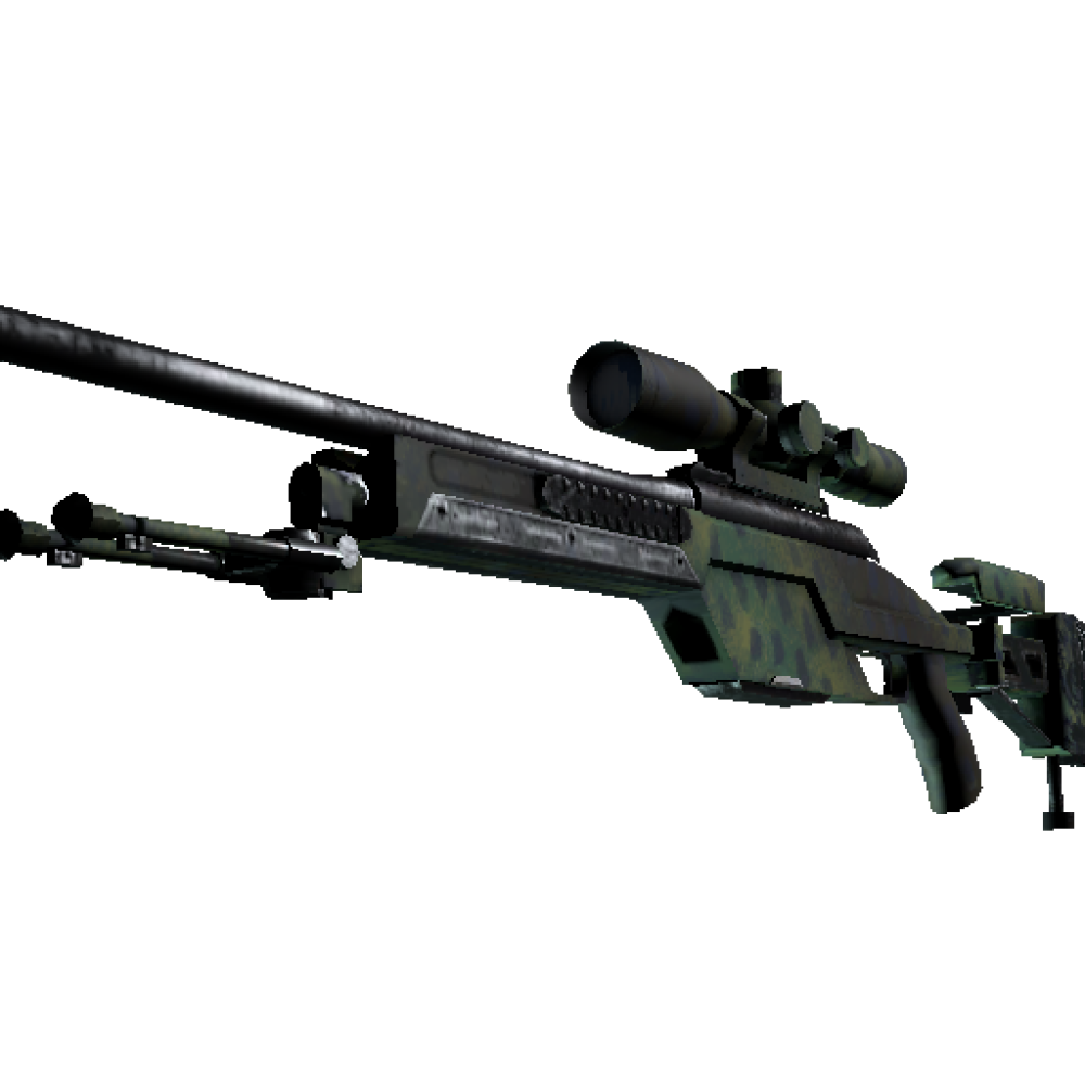 SSG 08 | Jungle Dashed  (Factory New)