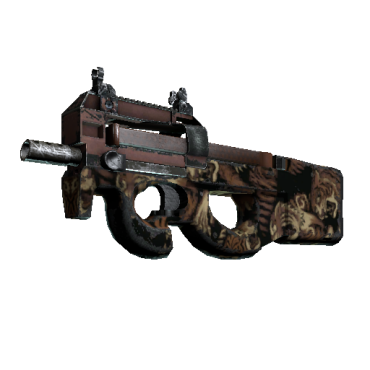 P90 | Tiger Pit  (Well-Worn)