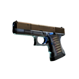 StatTrak™ Glock-18 | Clear Polymer  (Well-Worn)