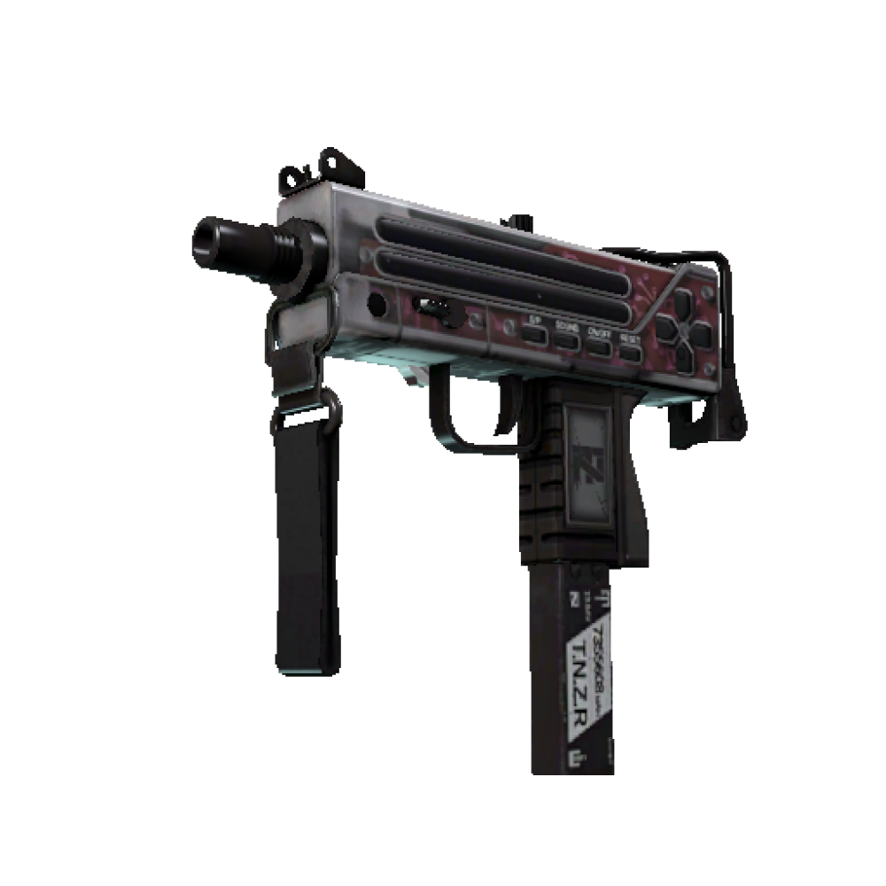 StatTrak™ MAC-10 | Button Masher  (Well-Worn)