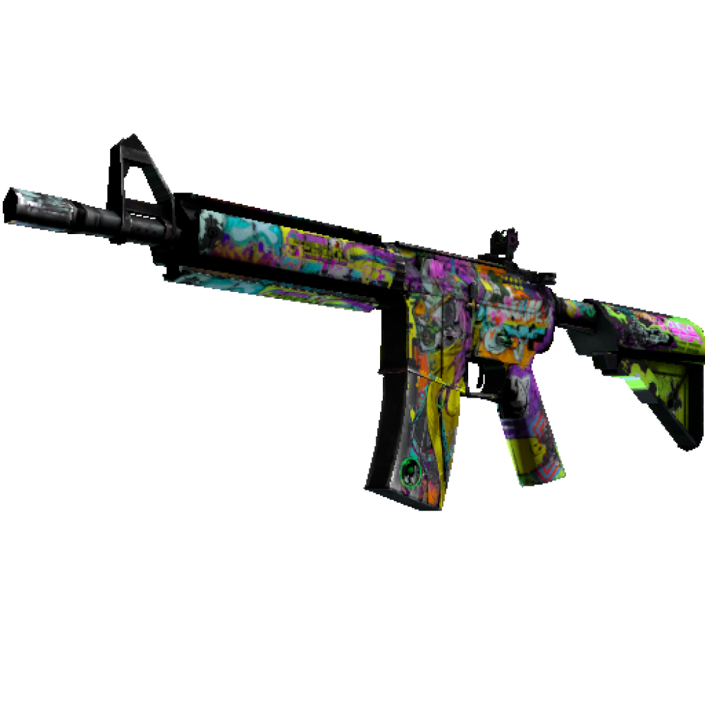 M4A4 | In Living Color  (Battle-Scarred)