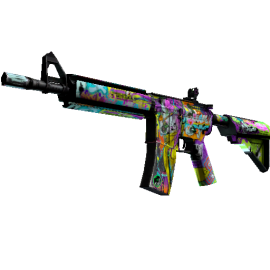 StatTrak™ M4A4 | In Living Color  (Field-Tested)