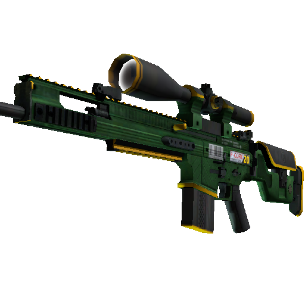 StatTrak™ SCAR-20 | Powercore  (Minimal Wear)