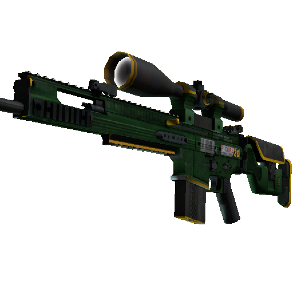 StatTrak™ SCAR-20 | Powercore  (Battle-Scarred)