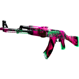 StatTrak™ AK-47 | Neon Revolution  (Factory New)