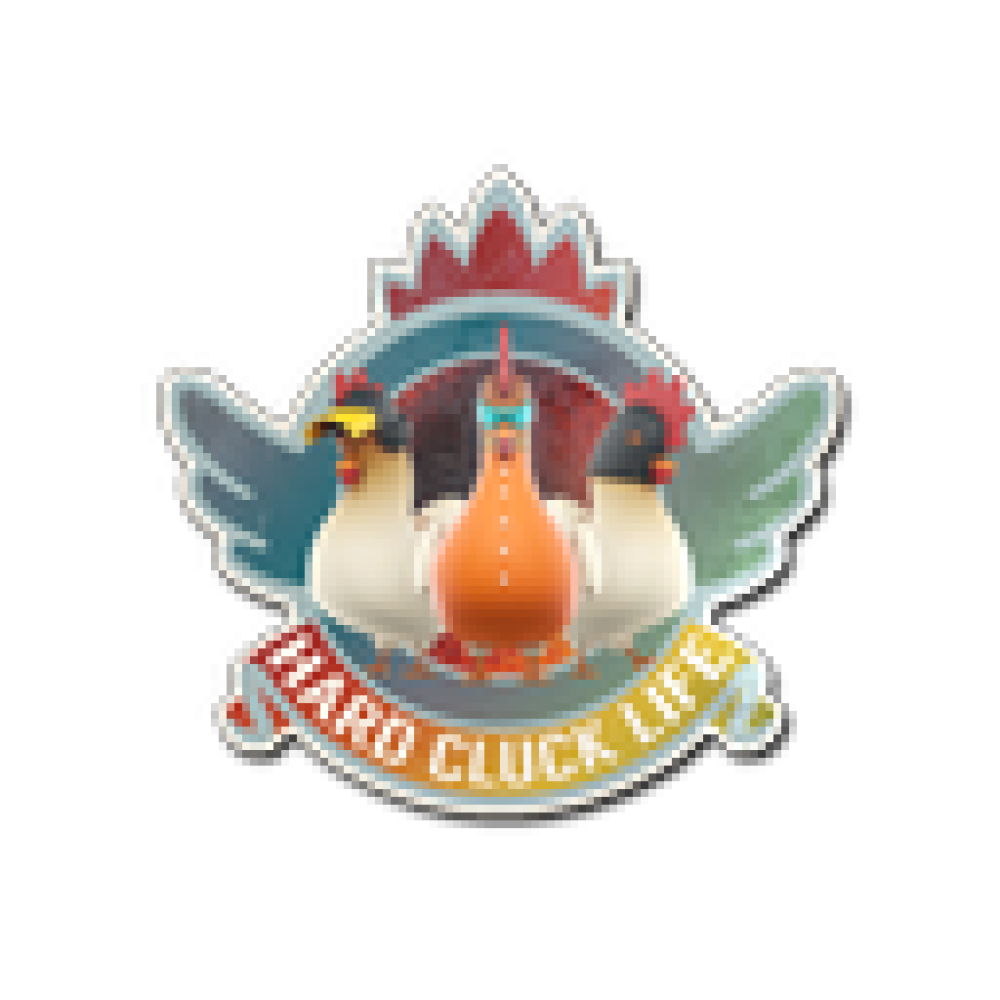 Sticker | Hard Cluck Life (Holo)