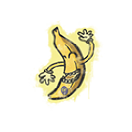 Sealed Graffiti | Banana