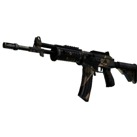 StatTrak™ Galil AR | Black Sand  (Battle-Scarred)