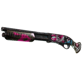 StatTrak™ Sawed-Off | Wasteland Princess  (Battle-Scarred)