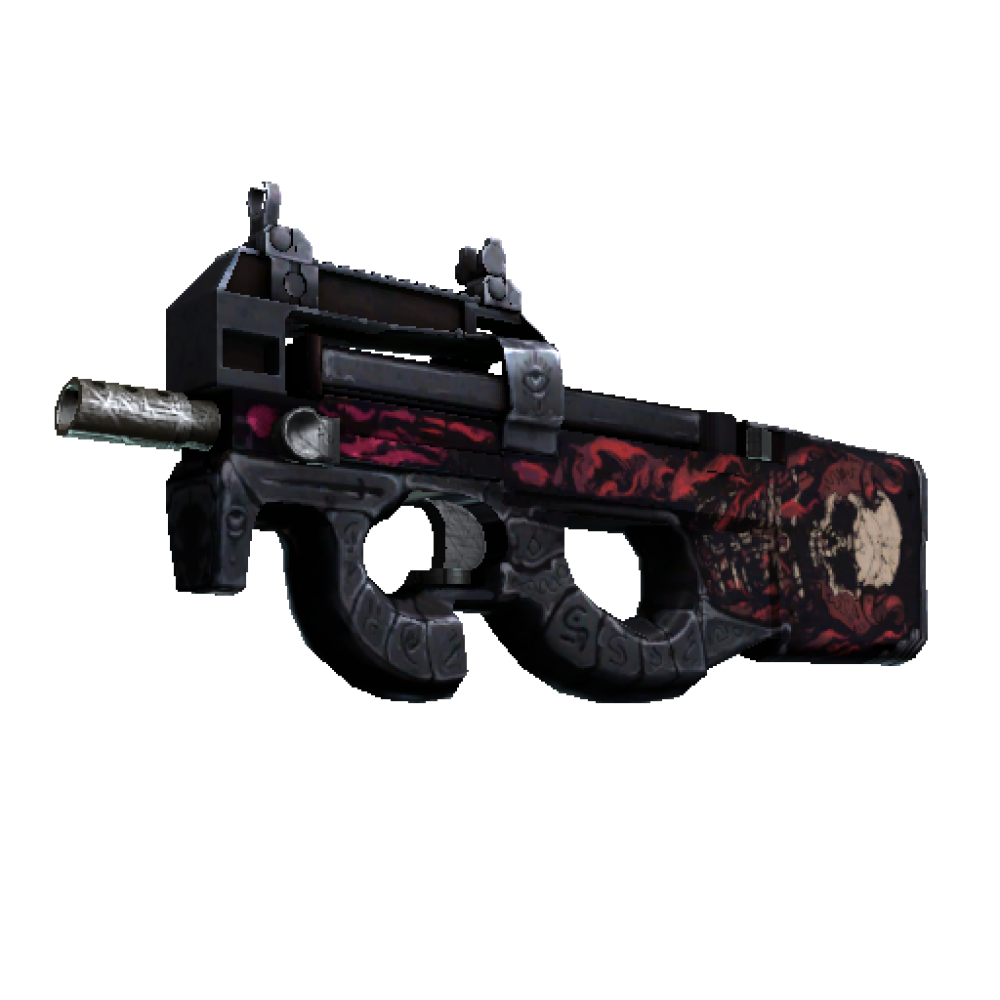 StatTrak™ P90 | Shallow Grave  (Well-Worn)