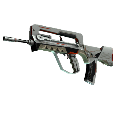 StatTrak™ FAMAS | Mecha Industries  (Well-Worn)