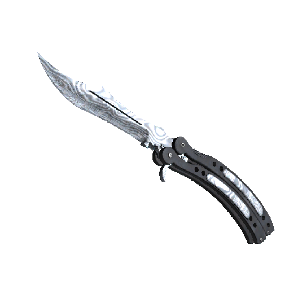 Butterfly Knife | Damascus Steel  (Factory New)