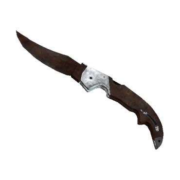 Falchion Knife | Rust Coat  (Battle-Scarred)