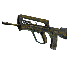 StatTrak™ FAMAS | Macabre  (Battle-Scarred)